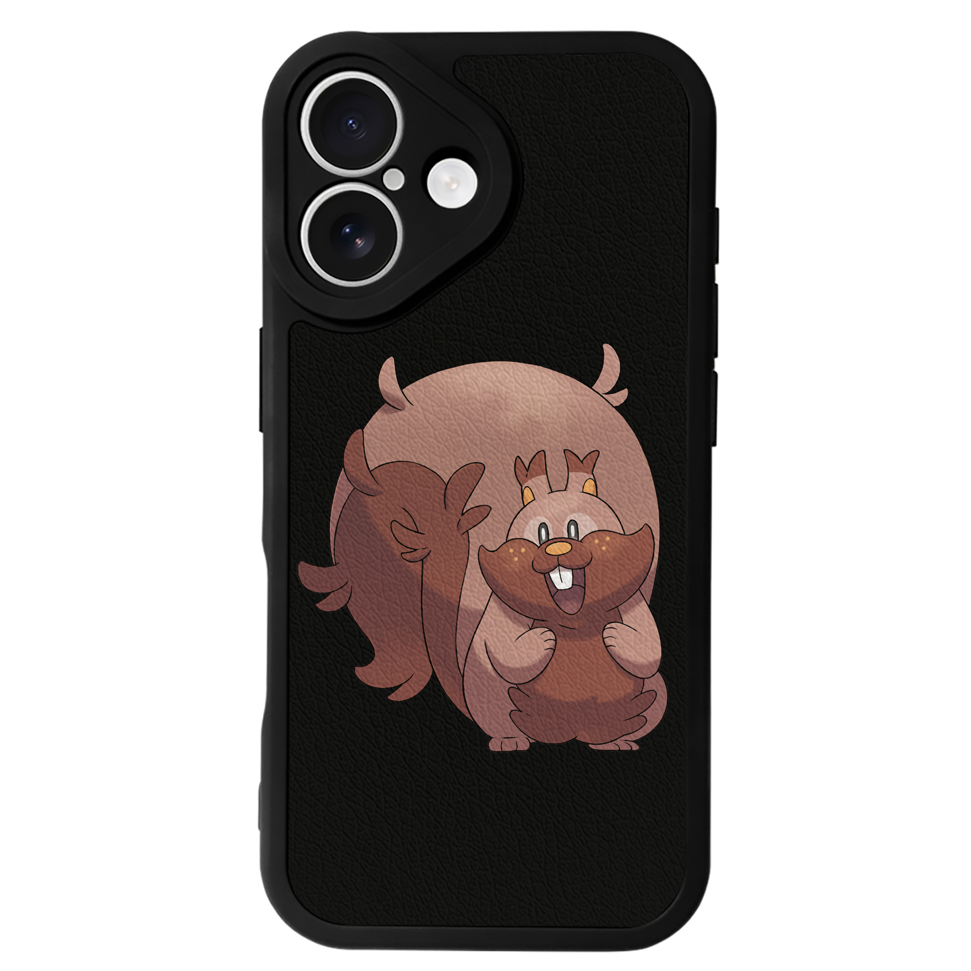 （画像用） ポケットモンスター Pokémon 【iPhone 16シリーズ対応】シリコンスマホケース（レザー調） 材質：シリコン
